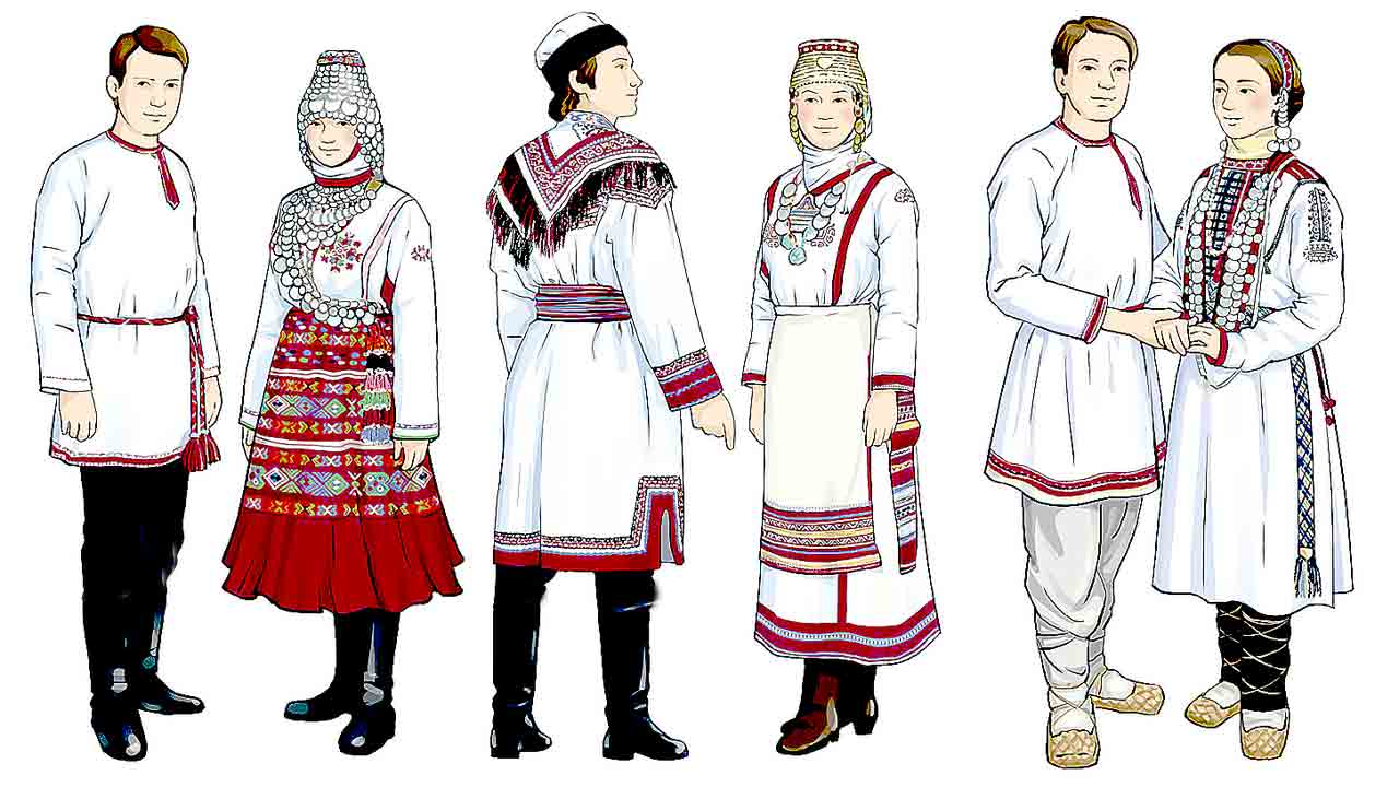 Фото чувашский национальный костюм