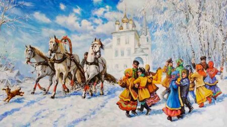 Картинка Русская Зима
