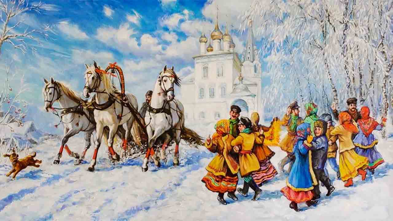 Картинка Русская Зима