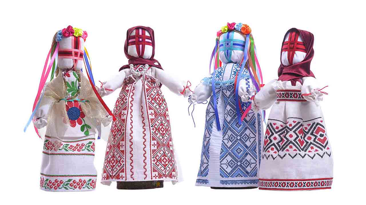 Фото тряпичные русские куклы
